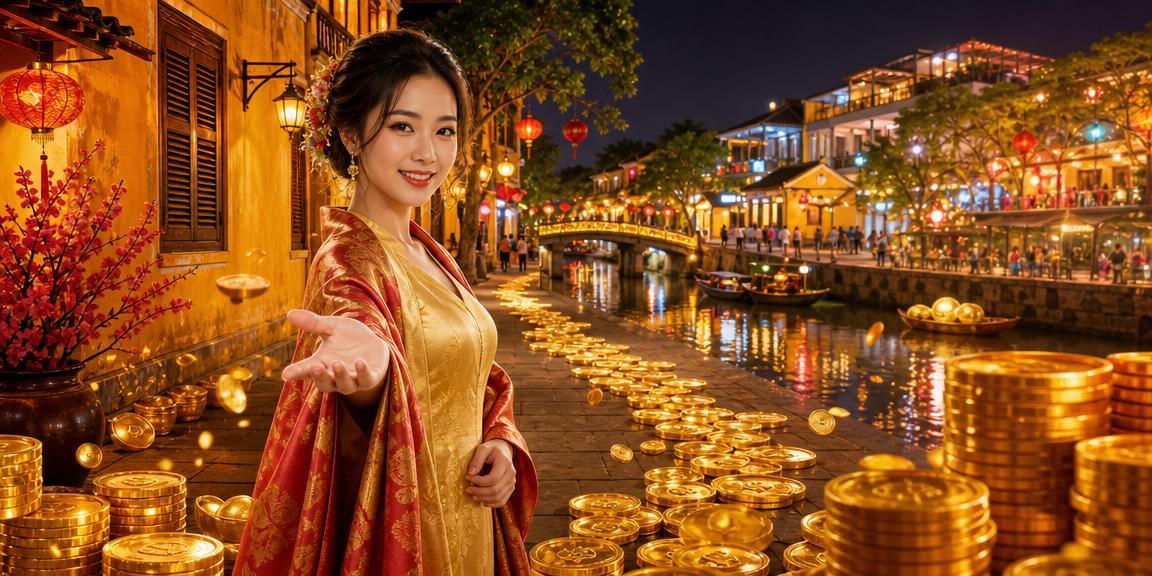 Người chơi tại Hội An theo dõi phân tích cá cược trong dịp Tết truyền thống